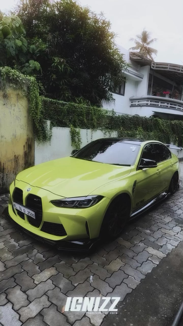 IGNIZZ Ultra Foam Car Shampoo car wash demonstration